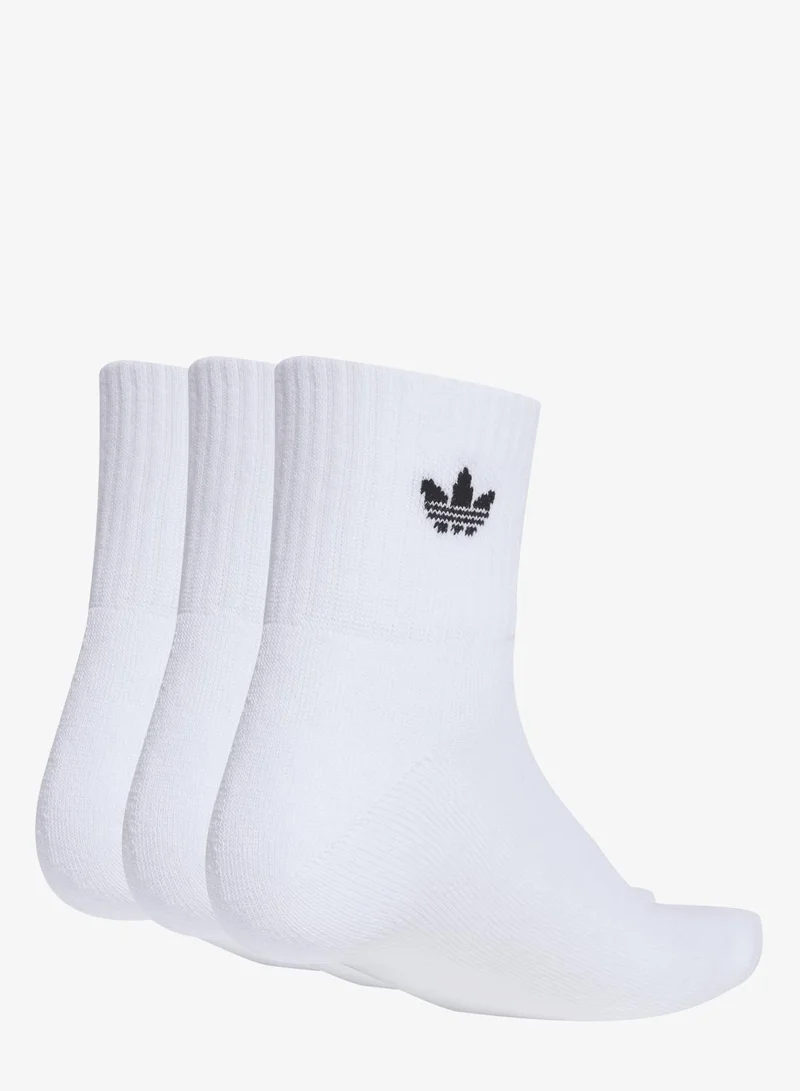 adidas Originals MID ANKLE SOCK 3 PAIR PACK